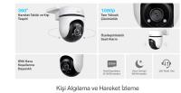 TP-LINK Tapo C500  Dış Mekan Wi-Fi Güvenlik Kamerası  1080P Full HD  Hareket Tespit  360°  IP65 Su Geçirmez  - 1